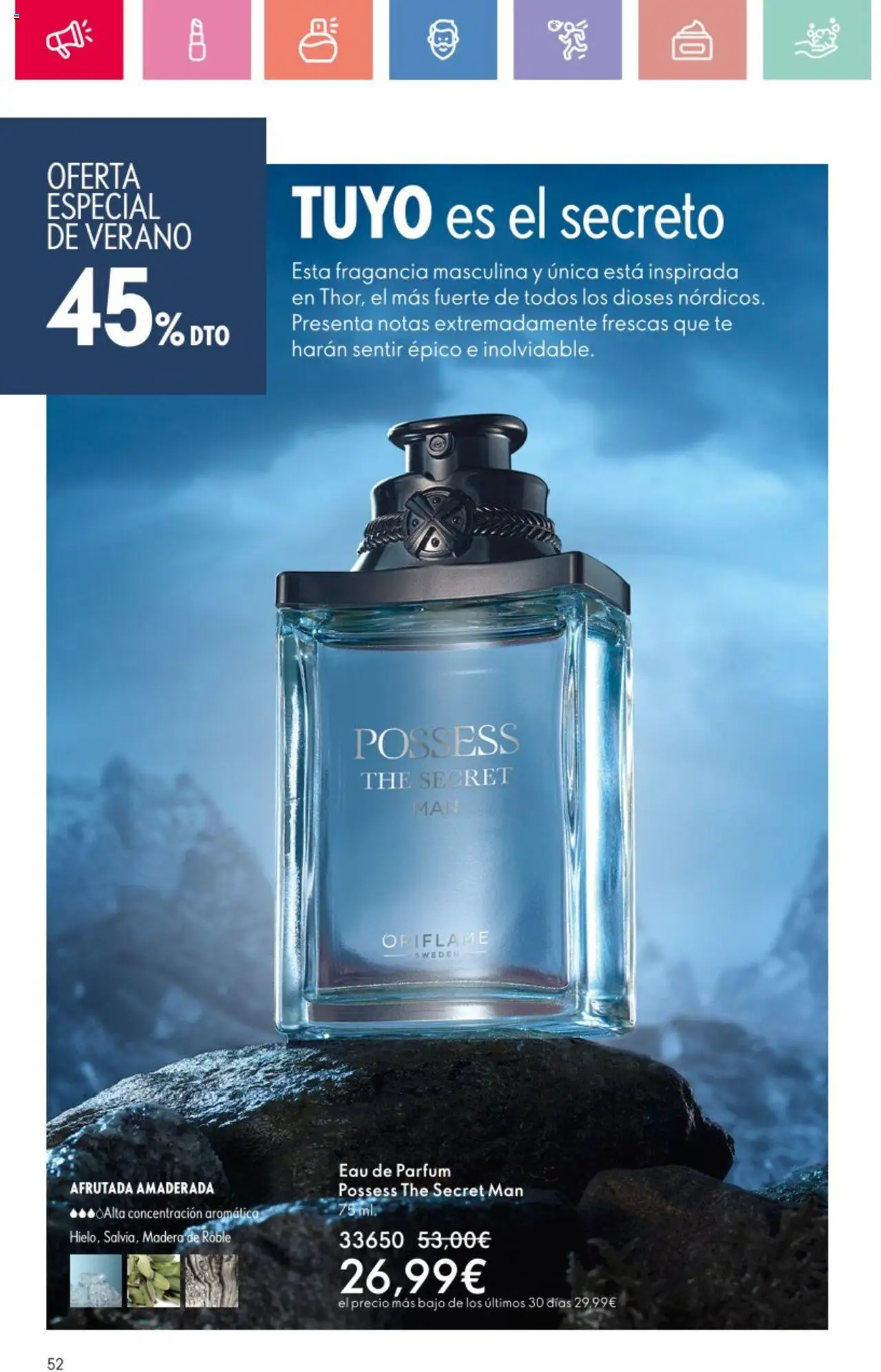 Oriflame - Catálogo Campaña 9 │ válido desde el 22.06.2025 | Página: 52 | Productos: Fragancia, Té, Eau de parfum