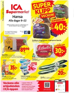 ICA Supermarket - Malmö - Förhandsvisning av reklamblad från butik ICA Supermarket aktuell från 10.11.2025