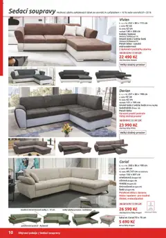 Náhled letáku ORFA nábytek katalog 2025-2026 od 01.10.2025 | Strana: 10 | Produkty: Polštářky, Taburet, Repelent, Barvy