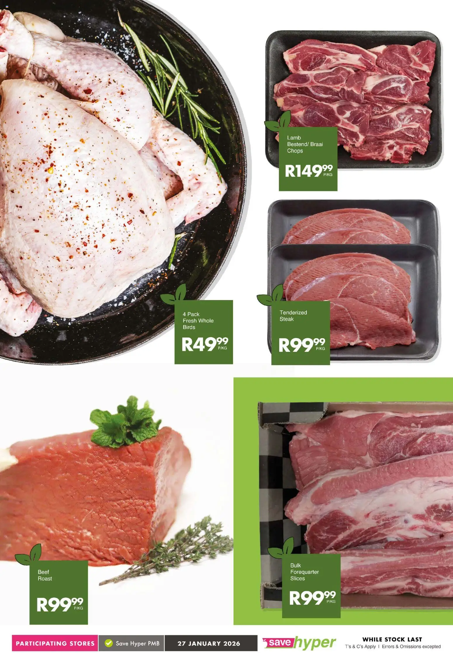 New Save catalogue – valid from 27.01.2026 | Page: 8 | Products: Steak, Beef, Stock