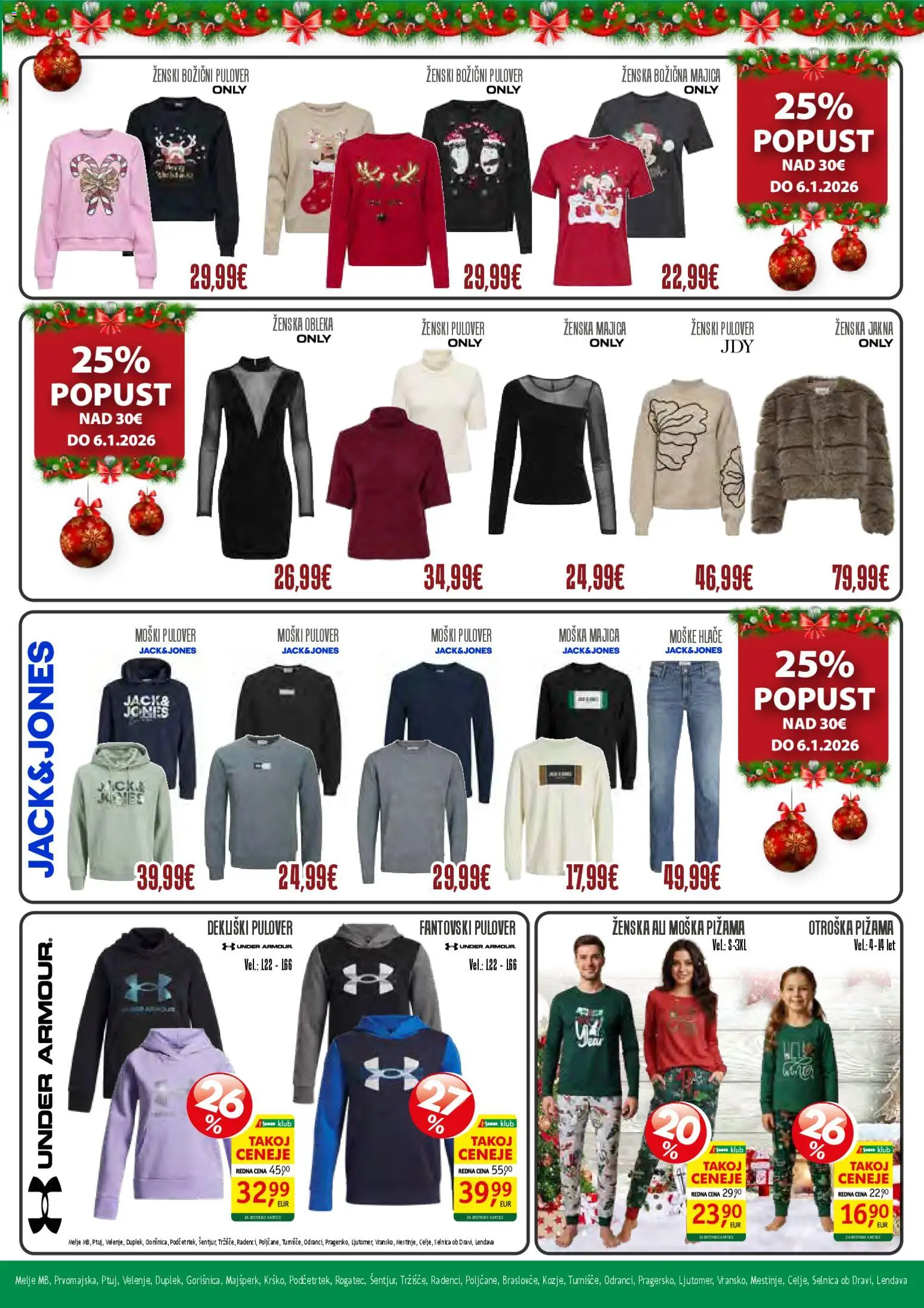 Novi Jager katalog ponudbe – veljaven od 10.12.2025 | Stran: 2 | Izdelki: Pižama, Pulover, Hlace, Obleka