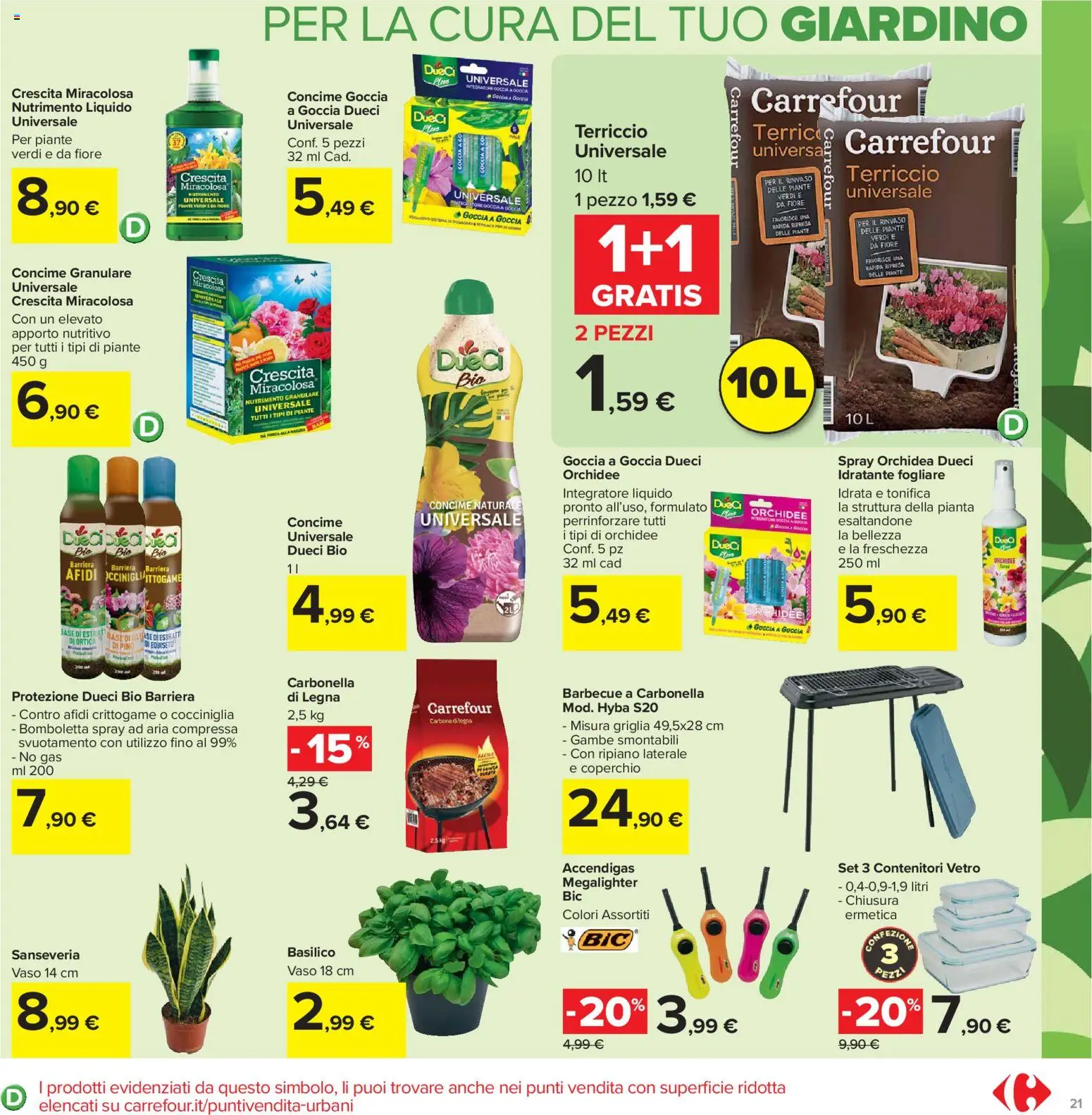 Volantino Carrefour del 02.03.2026 | Pagina: 21 | Prodotti: Ripiano, Barbecue, Basilico, Griglia