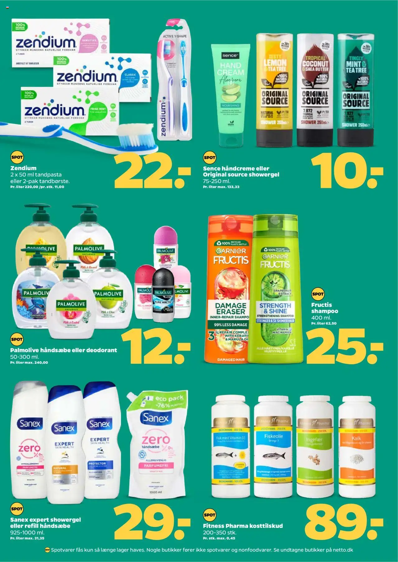 Netto Tilbudsavis gyldig fra 23.08.2025 | Side: 26 | Produkter: Shampoo, Ingefær, Deodorant, Tandpasta