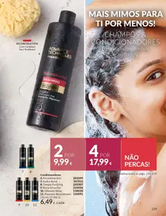 Pré-visualização Reconstruction SHAMPOO, INFUSED WITH KERA-PANTHENOL COMPLEX, Dry and Damaged Hair Instantly Repaired* válido de 01.10.2025 | Página: 219 | Produtos: Shampoo