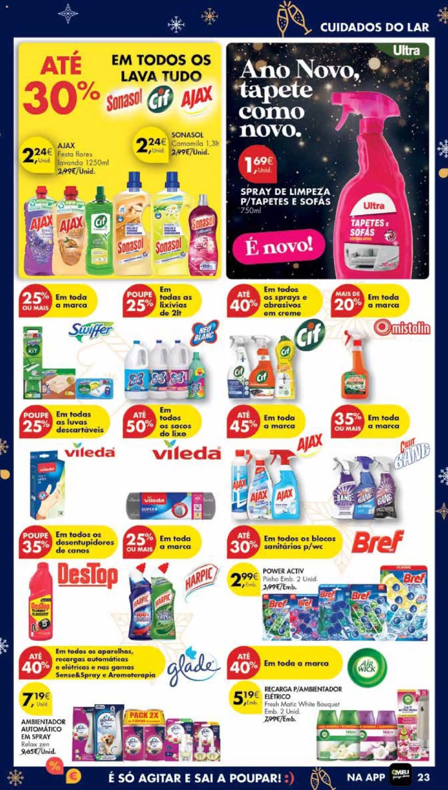 Pingo Doce Poupe Esta Semana Madeira │ válido de 27.12.2025 | Página: 23 | Produtos: Flores, Sofás, Tapete, Creme