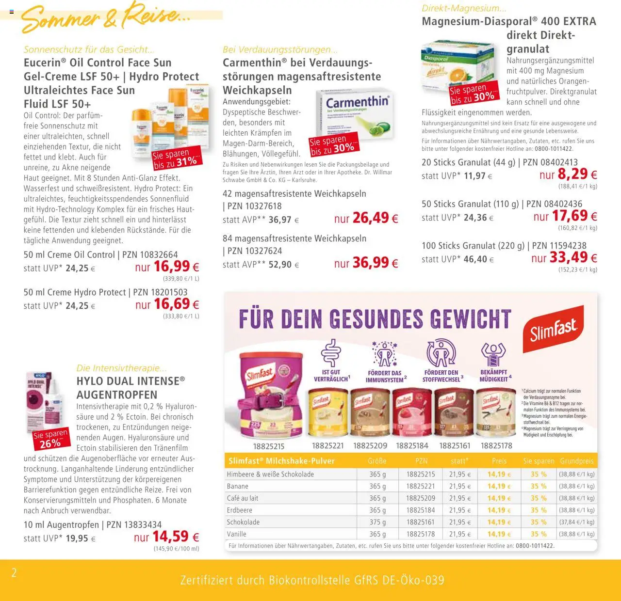 Apotal Prospekt 	 – gültig ab 26.08.2025 | Seite: 2 | Produkte: Gewicht, Schokolade, Orangen, Himbeere