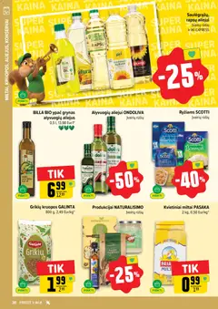 IKI leidinys galioja nuo 09.03.2026 | Puslapis: 38 | Prekių: Kruopos, Aliejus, Konservai, Miltai