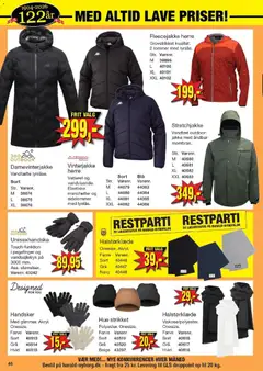 Harald Nyborg - Tilbudsavis gyldig fra 29.01.2026 | Side: 50 | Produkter: Jakke, Halstørklæde, Hue, Handsker