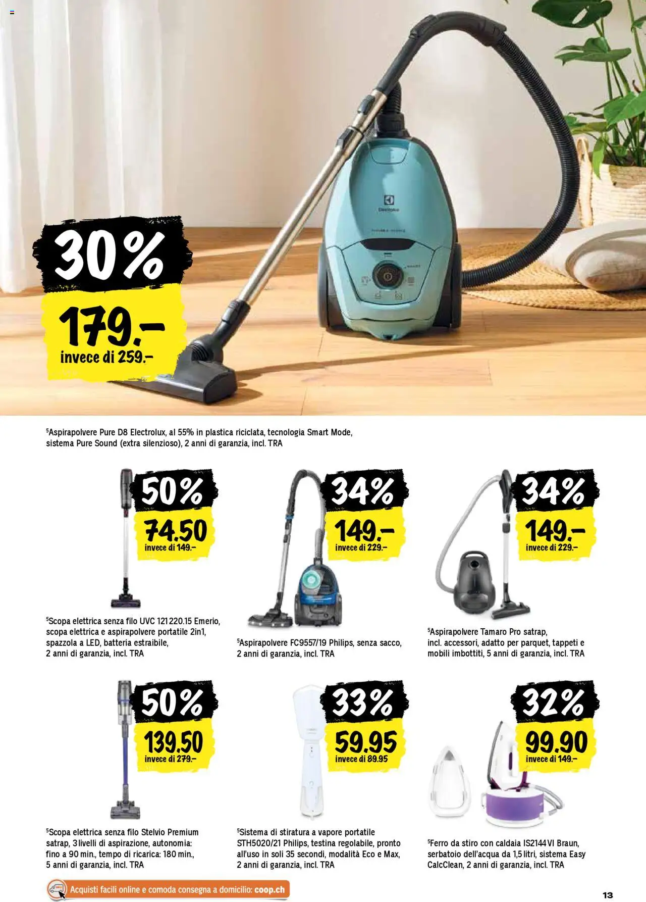 Coop - Una settimana di azioni ab 31.07.2025 | Seite: 13 | Produkte: Philips