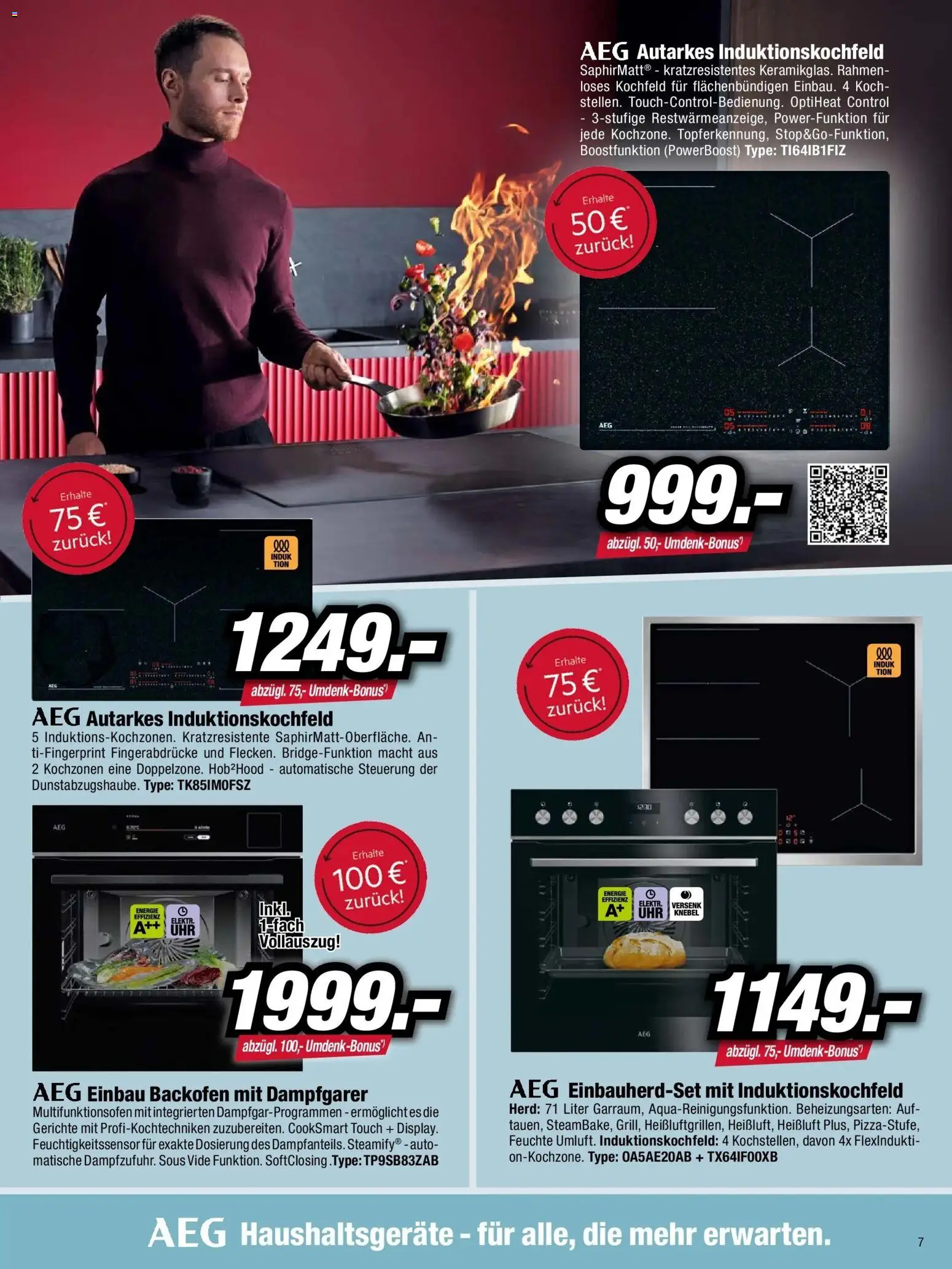 RED ZAC Besser Trocken Als Nass - Kufstein gültig ab 20.10.2025 | Seite: 7 | Produkte: Herd, Kochfeld