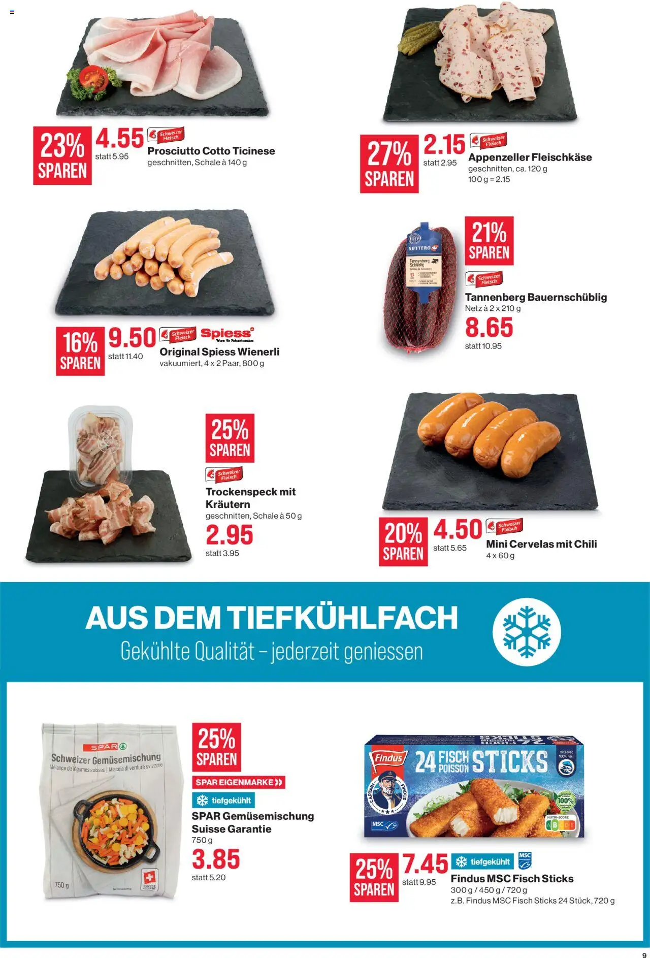 SPAR Aktionen ab 21.08.2025 | Seite: 9 | Produkte: Fisch, Chili, Demlik