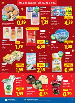 Lidl katalog akcije – veljaven od 18.12.2025 | Stran: 35 | Izdelki: Topljeni sir, Sir, Smetana, Skuta
