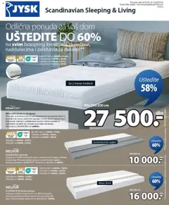 Jysk katalog - pregled Jysk kataloga - važi od 03.09.2025
