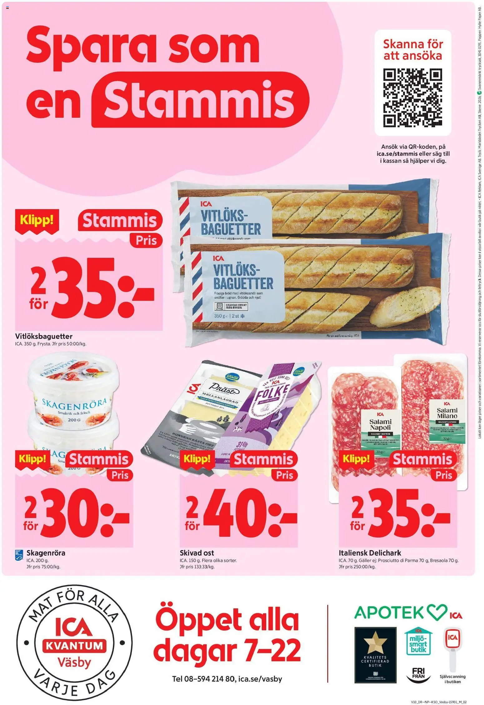 ICA Kvantum reklamblad aktuell från 02.03.2026 | Sida: 8