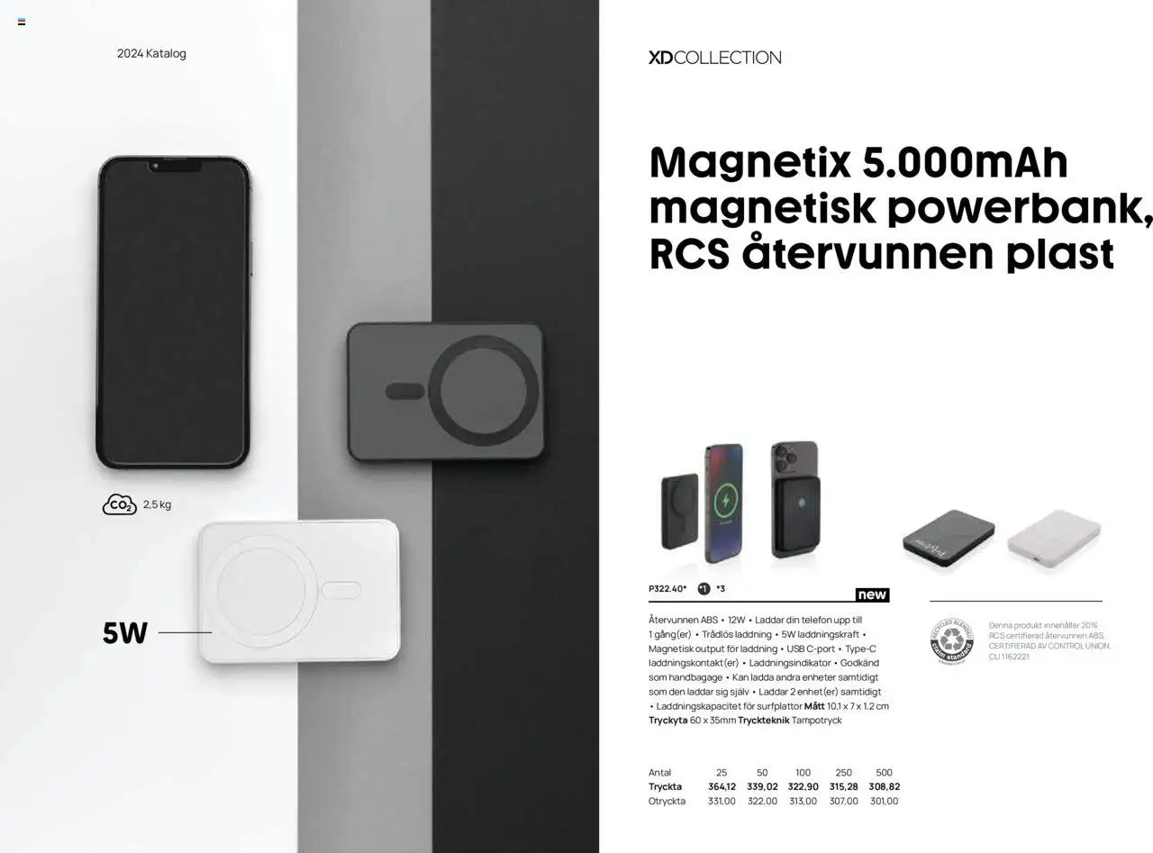 Lyreco reklamblad aktuell från 12.03.2024 | Sida: 260 | Produkter: Telefon, Powerbank