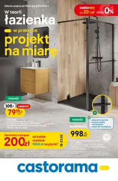 Pogląd oferty "Castorama Gazetka" - ważna od 18.02.2026