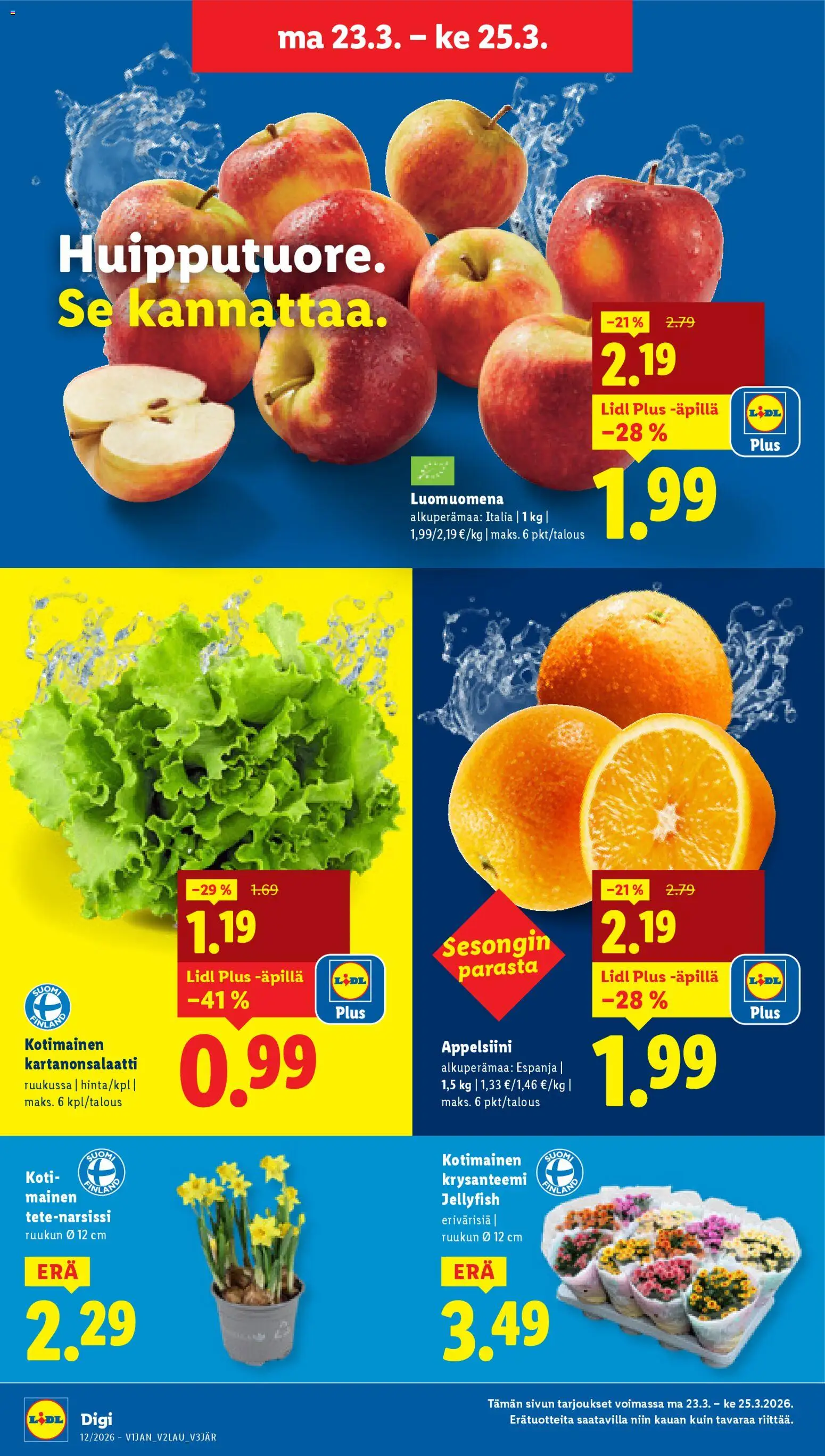 Lidl tarjoukset - Helsinki – voimassa 19.03.2026 alkaen | Sivu: 21