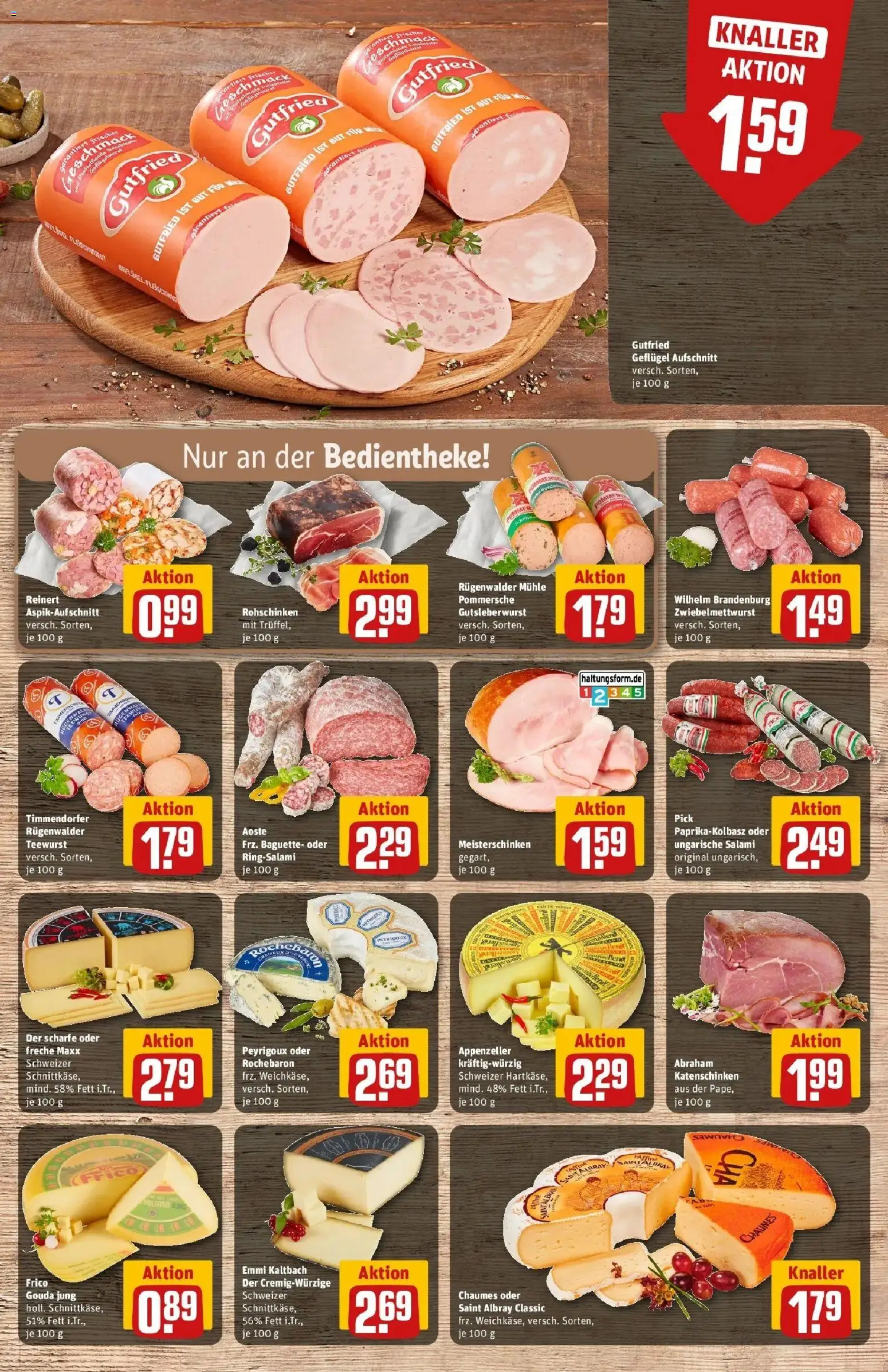 Rewe Prospekt Rotenburg (Wümme)	 – gültig ab 30.03.2026 | Seite: 11 | Produkte: Mühle, Gouda, Baguette, Salami