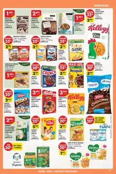 Pré-visualização FARINHA LÁCTEA ARROZ 0% AÇÚCARES ADICIONADOS CUIDA BEBÉ, Farinha láctea arroz 0% açúcares adicionados Cuida Bebé, 200g válido de 30.10.2025 | Página: 17