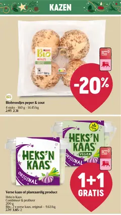 Verse kaas of plantaardig product, Heks'n Kaas Combineer & profiteer 200 g - Voorbeeld van een folder van Delhaize, geldig van 11.12.2025 | Pagina: 34