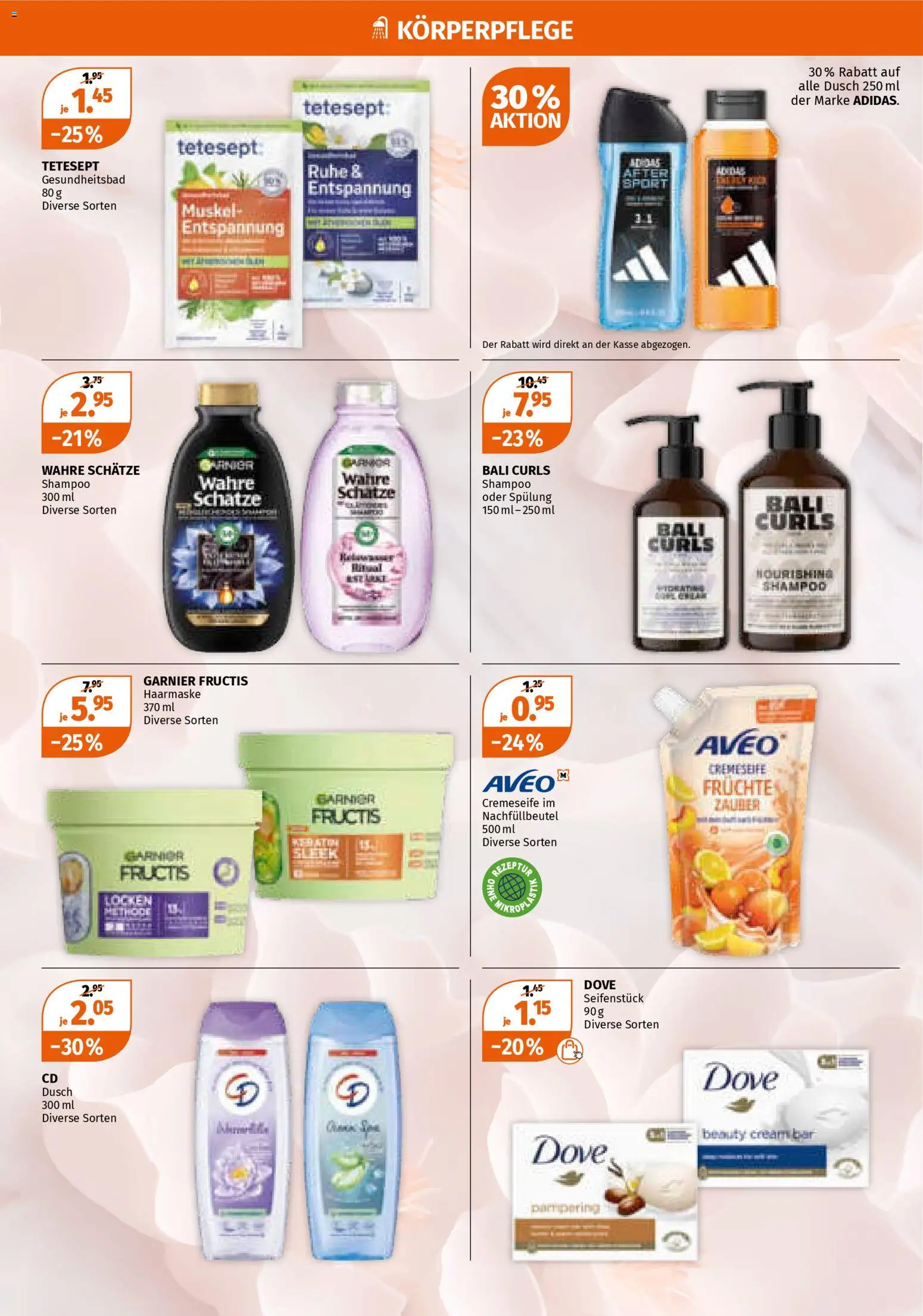 Müller Aktionen – gültig ab 08.01.2026 | Seite: 17 | Produkte: Shampoo, Haarmaske, Shower Gel, Spülung