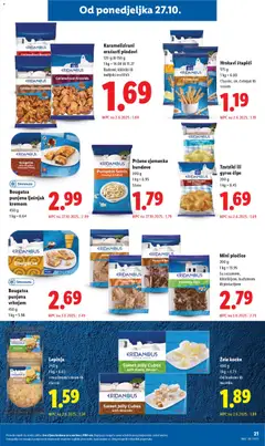 Hrskavi štapići, 175 g Classic, sir, češnjak ili sezam - Pregled kataloga iz trgovine Lidl, vrijedi od 27.10.2025 | Stranica: 21