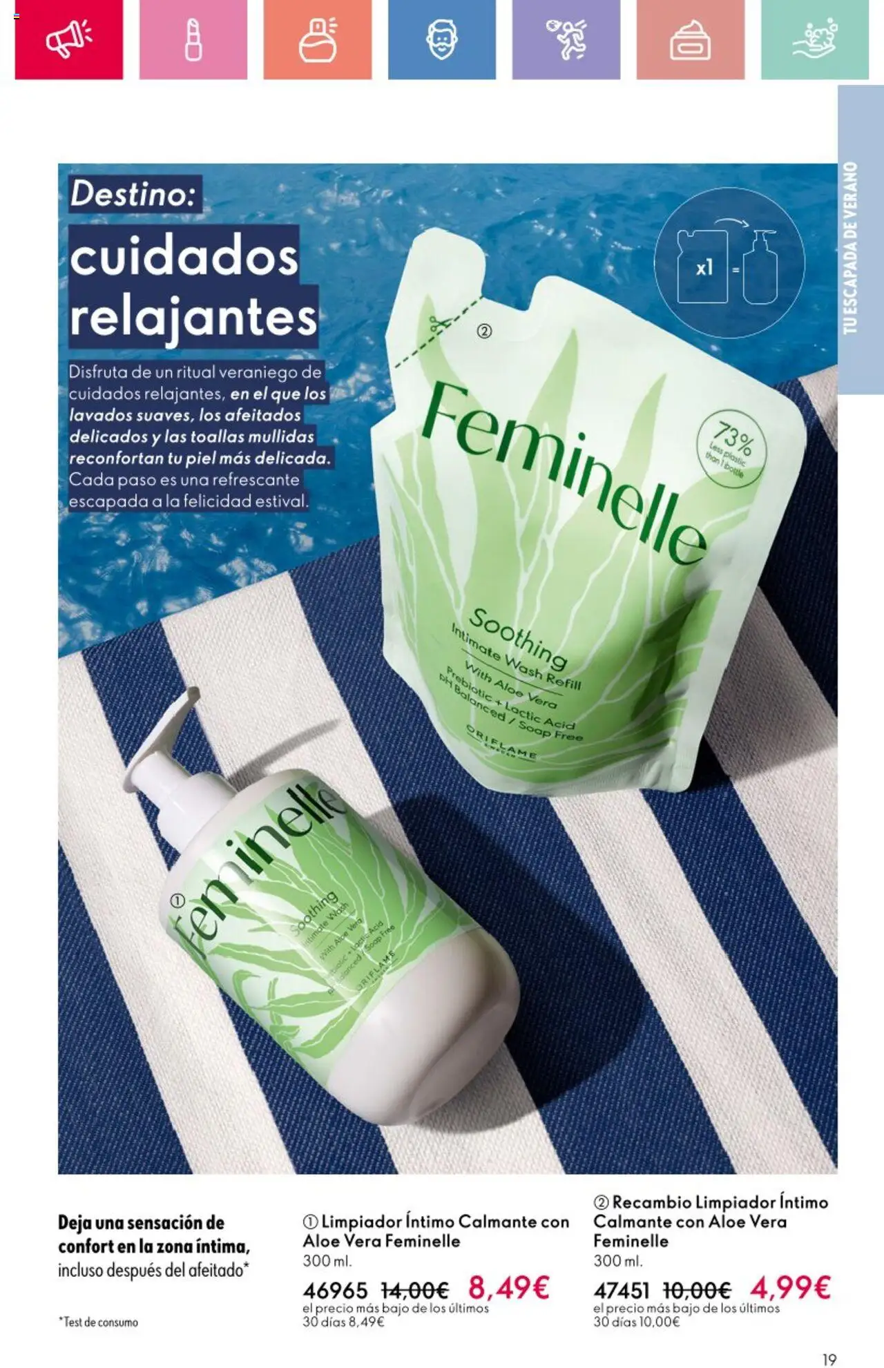 Oriflame - Catálogo Campaña 9 │ válido desde el 22.06.2025 | Página: 19 | Productos: Limpiador íntimo