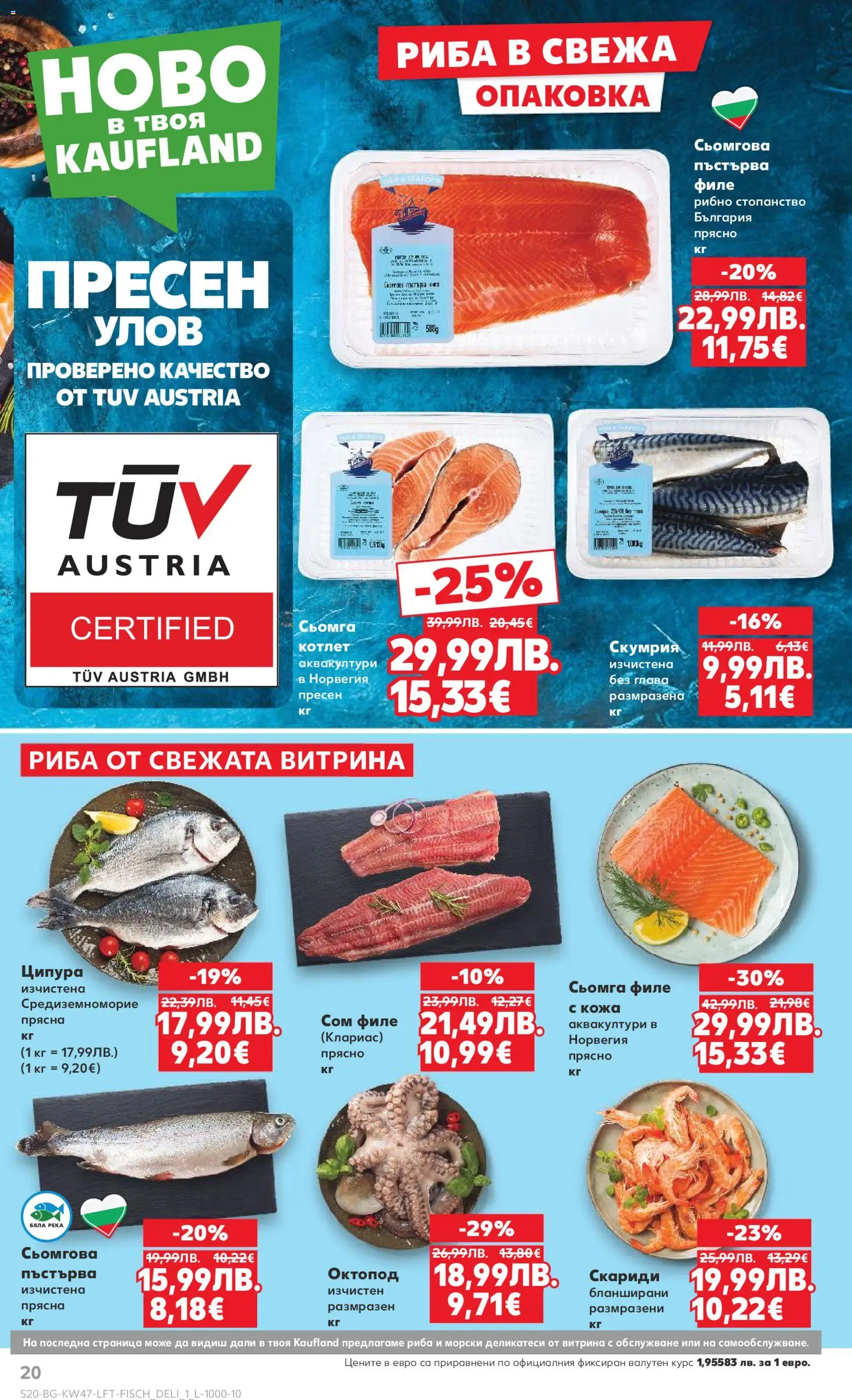 {H1} | Страница: 20 | Продукти: Риба, Maillots et débardeurs Athlétisme, Скариди, Октопод