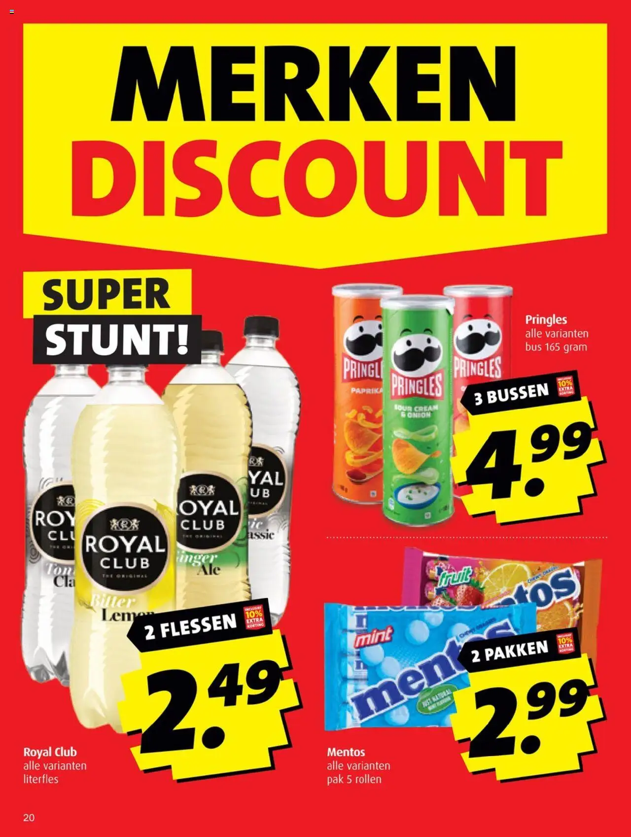  | Pagina: 20 | Producten: Chips, Kész piskótalap, Pringles, Fruit