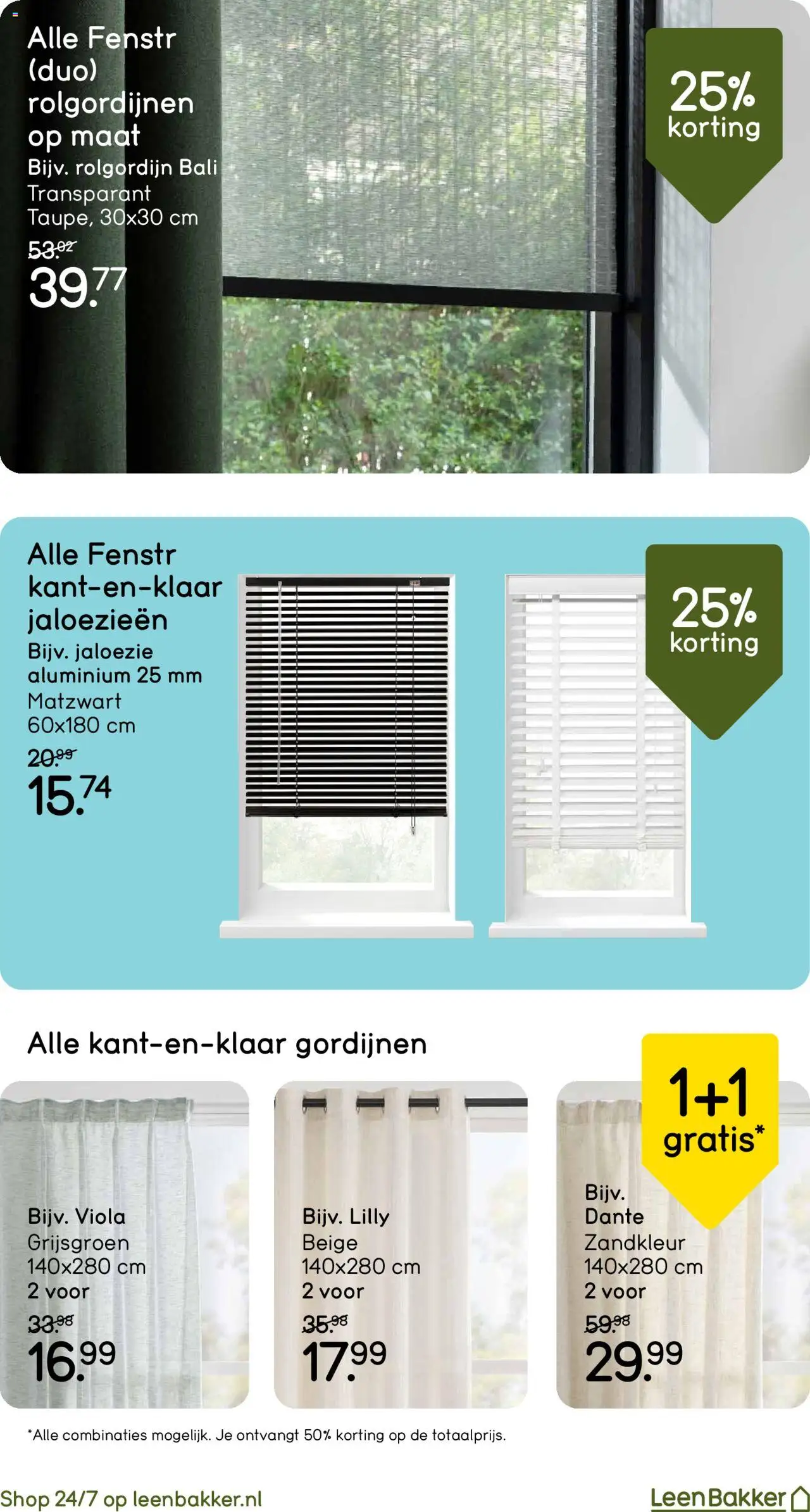  | Pagina: 9 | Producten: Gordijnen