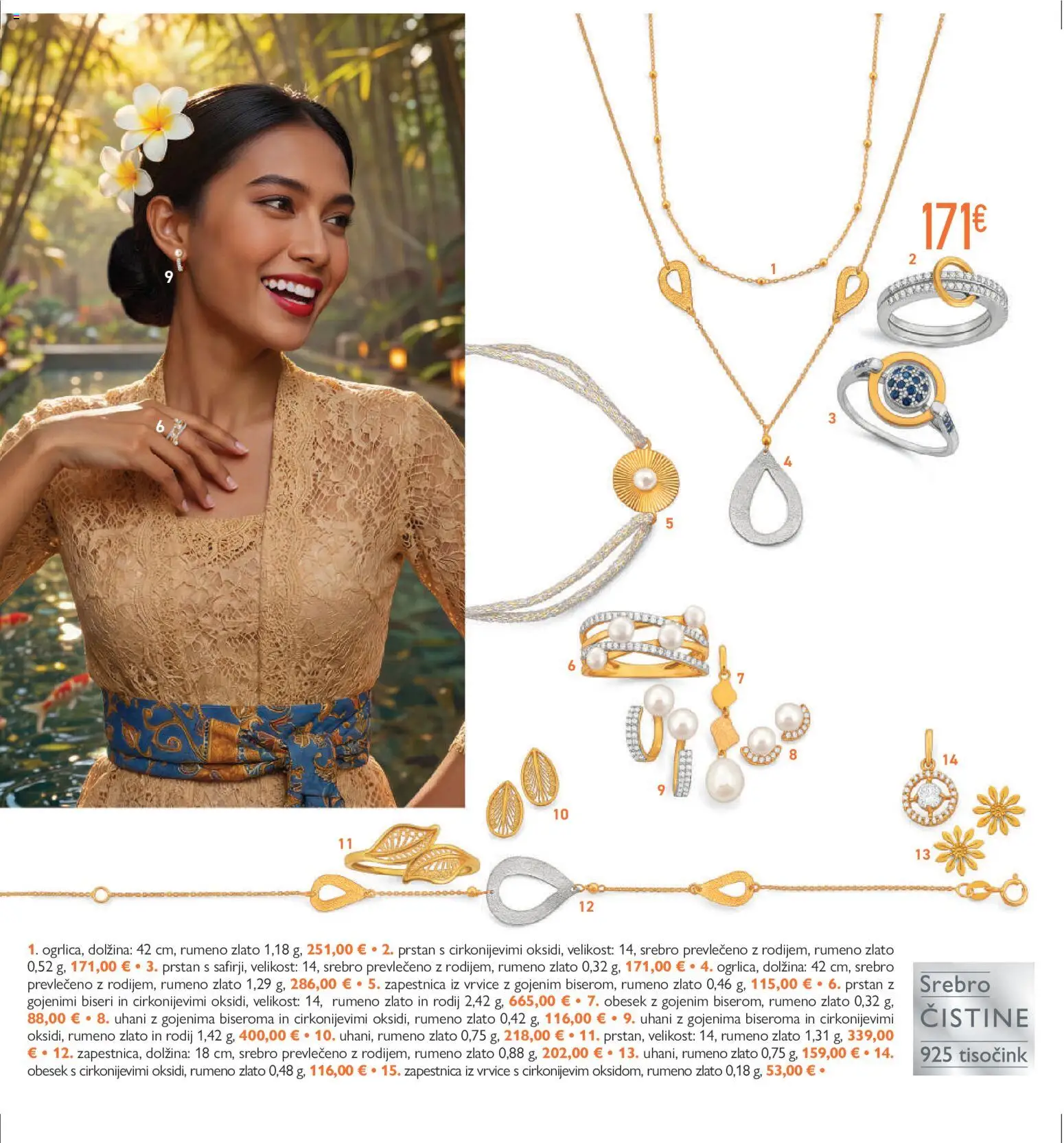 Novi E.leclerc katalog ponudbe – veljaven od 07.04.2026 | Stran: 16 | Izdelki: Zapestnica, Prstan, Uhani