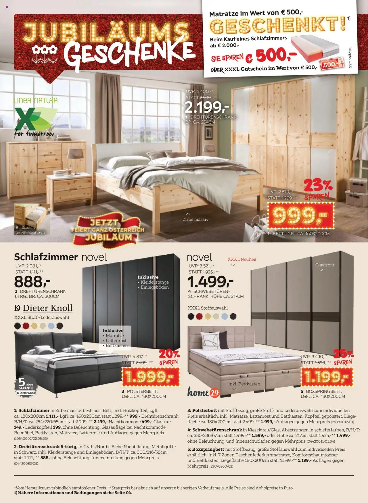 XXXLutz Jubiläumsangebote gültig ab 19.08.2025 | Seite: 6 | Produkte: Matratze, Lattenrost