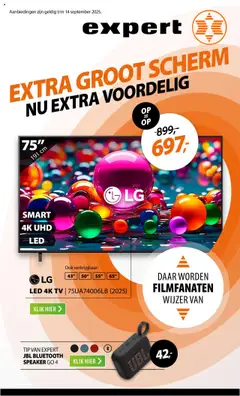 Expert - Expert week 37  - Voorbeeld van een folder van Expert, geldig van 08.09.2025