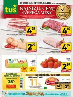 Tuš katalog akcije – veljaven od 18.03.2026