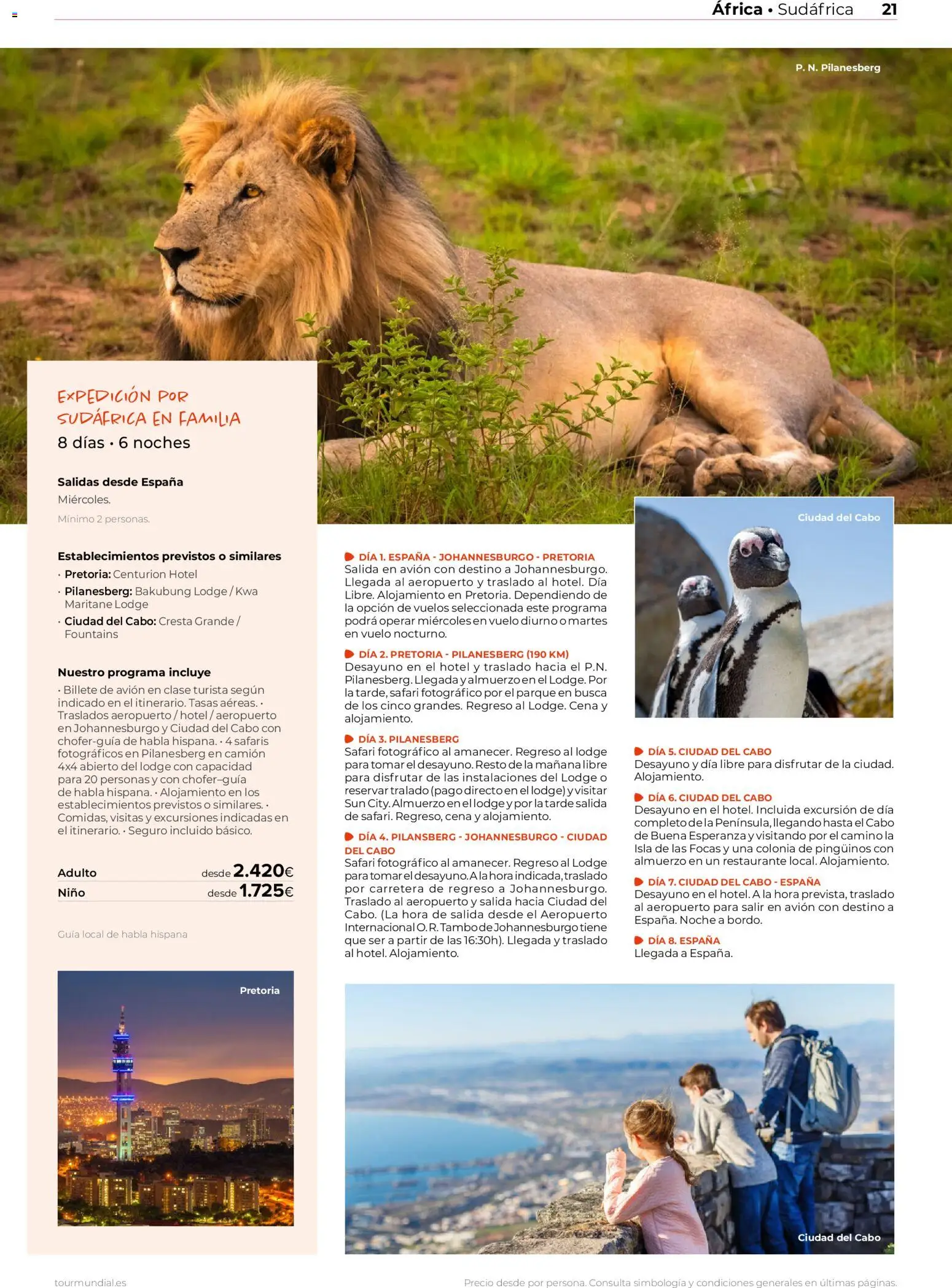 Viajes El Corte Inglés Especial familias │ válido desde el 28.04.2026 | Página: 21