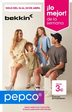 Vista previa Pepco folleto válido desde el 16.04.2026
