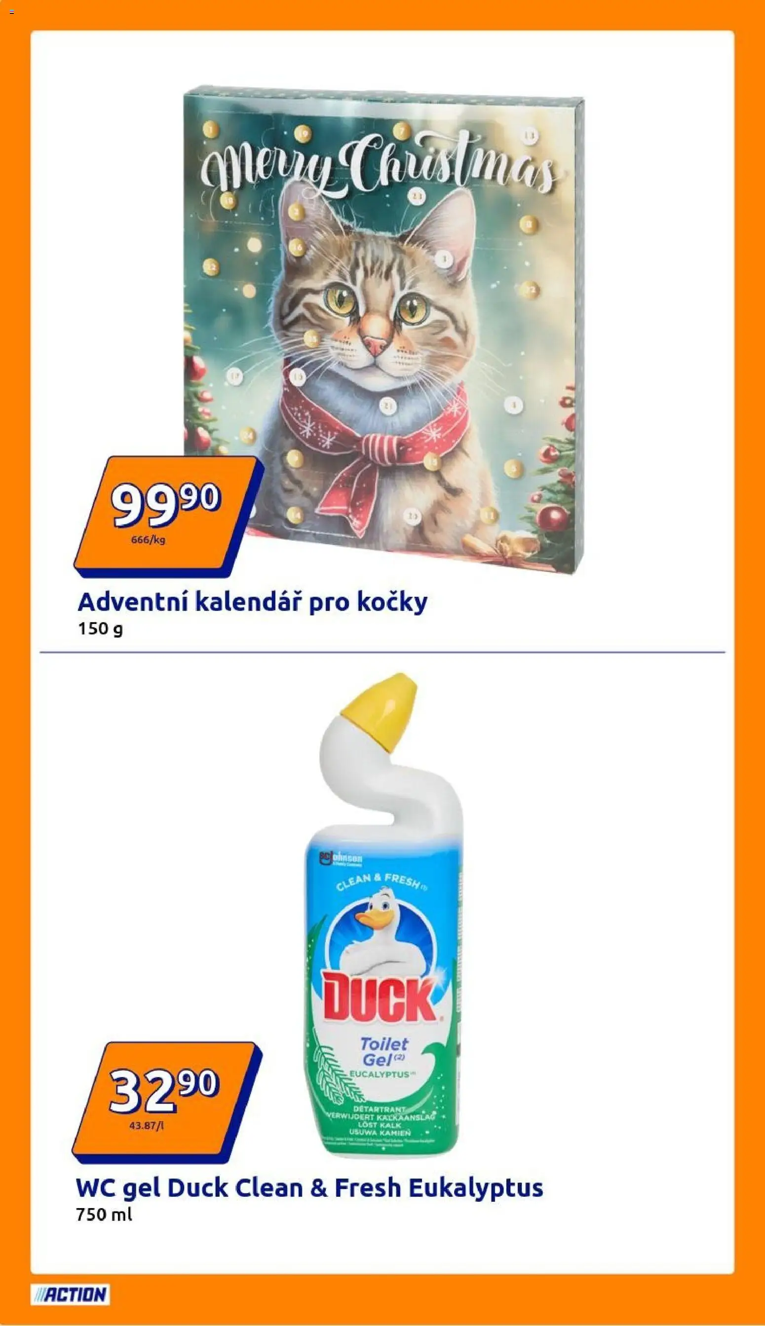 Action leták od 29.10.2025 | Strana: 2 | Produkty: Eukalyptus, Adventní kalendář, Kalendář, Wc