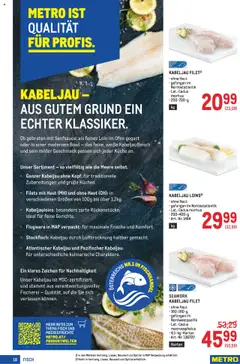 Metro angebote Profi ab 16.10.2025 gültig | Seite: 18 | Produkte: Meeresfrüchte, Ofen, Fisch