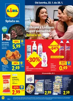 Lidl katalog akcije – veljaven od 22.01.2026