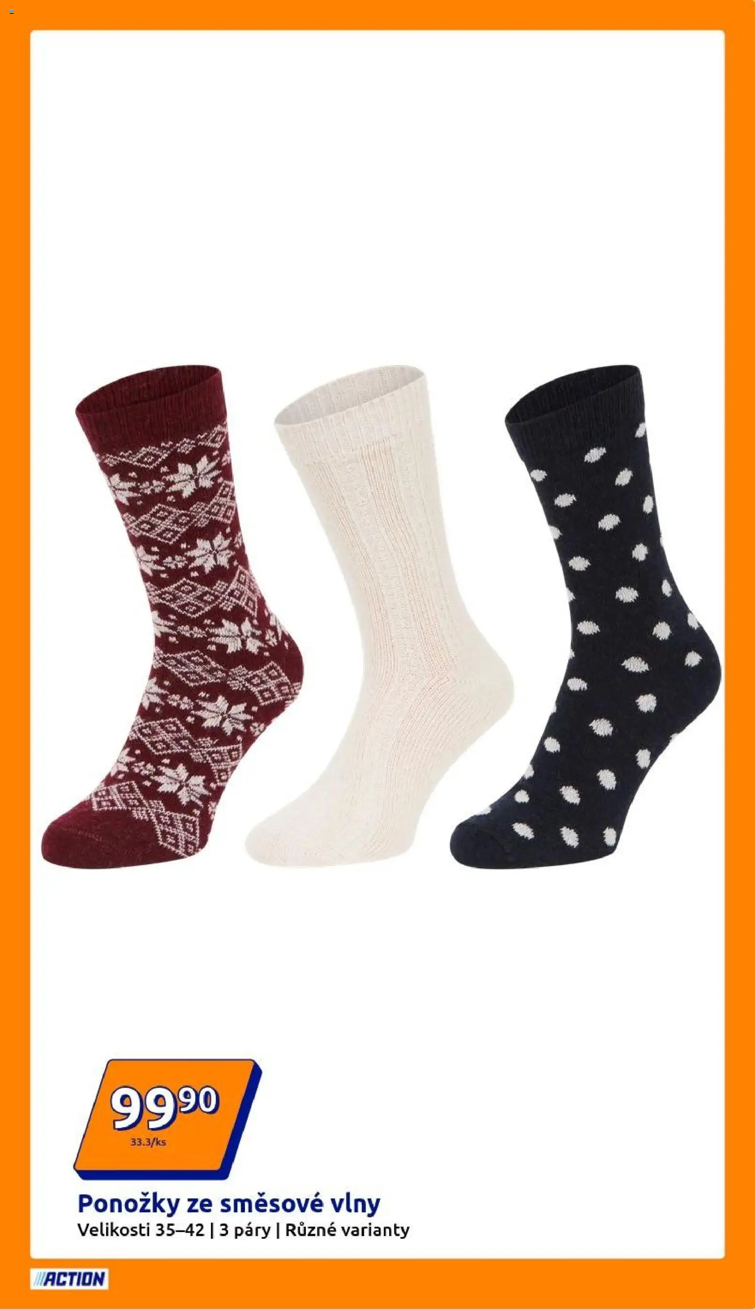 Action leták od 17.12.2025 | Strana: 5 | Produkty: Ponožky