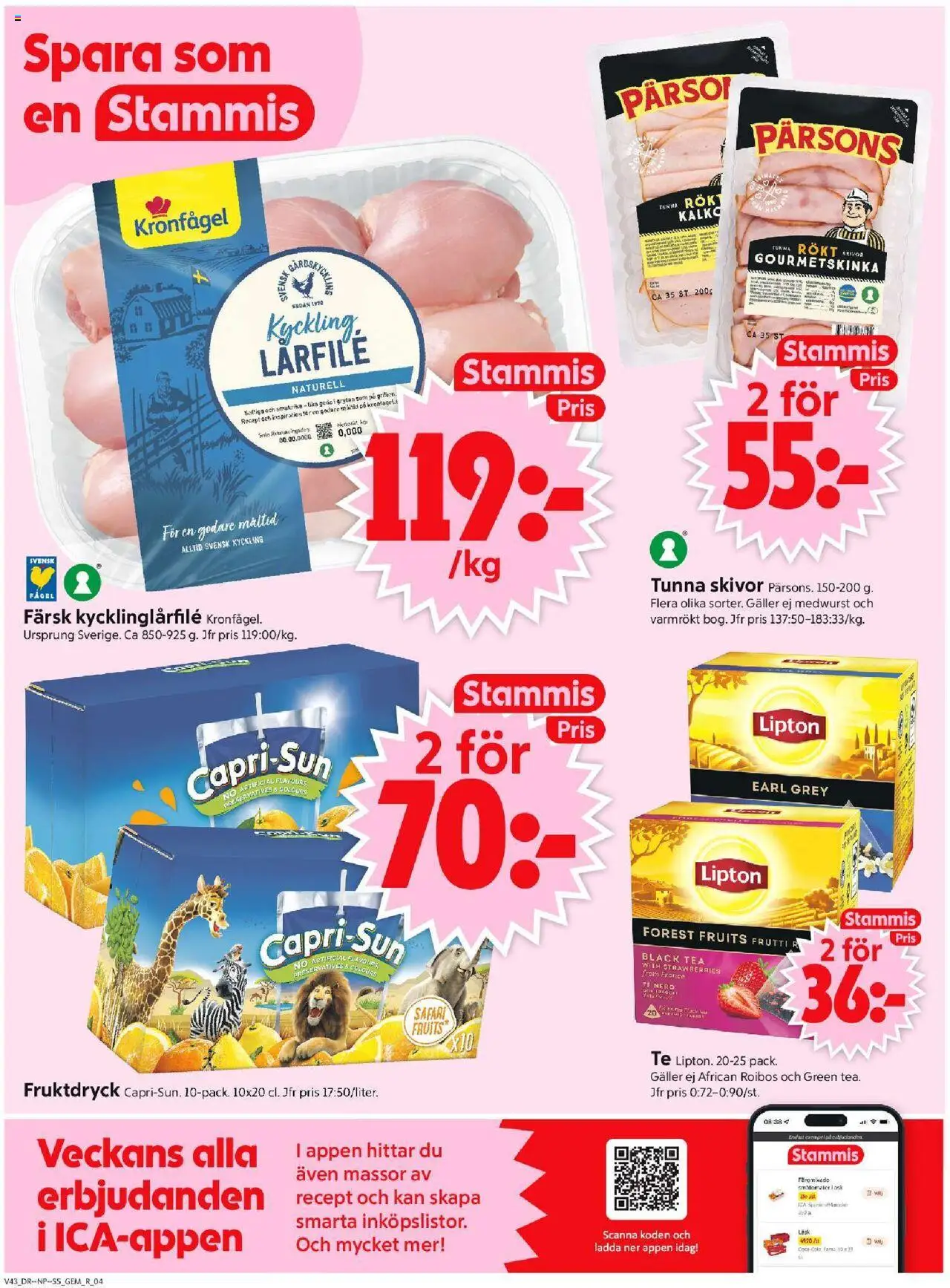 ICA Supermarket reklamblad aktuell från 20.10.2025 | Sida: 4
