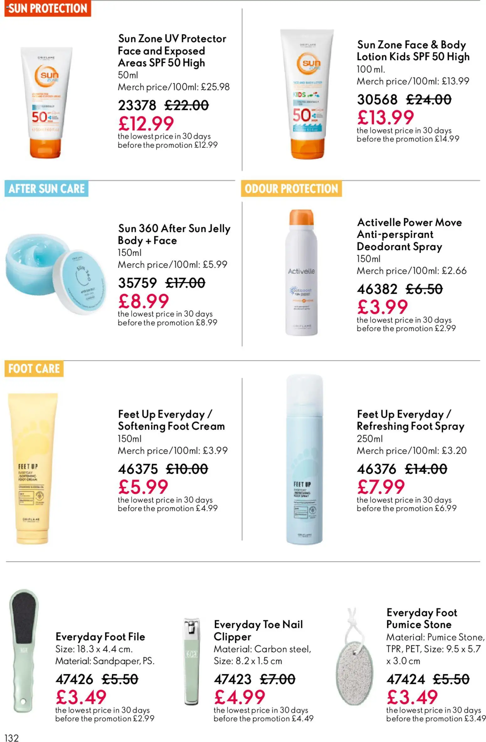 {H1} | Page: 132 | Products: Deodorant, Antiperspirant, Cream