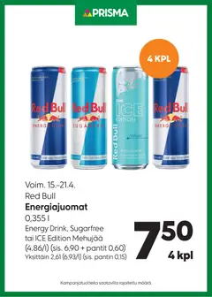 Prisma-mainoslehti voimassa 15.04.2026 alkaen