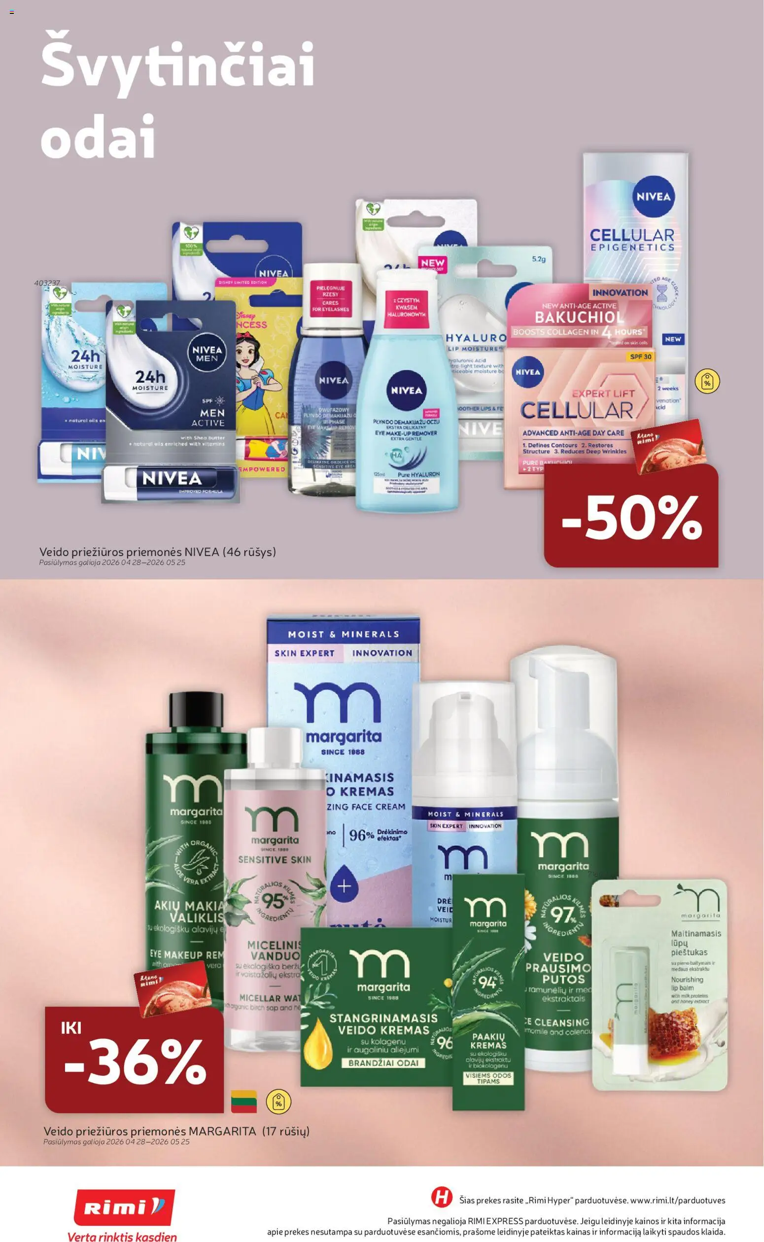Rimi akcijos nuo 28.04.2026 | Puslapis: 6 | Prekių: Kremas