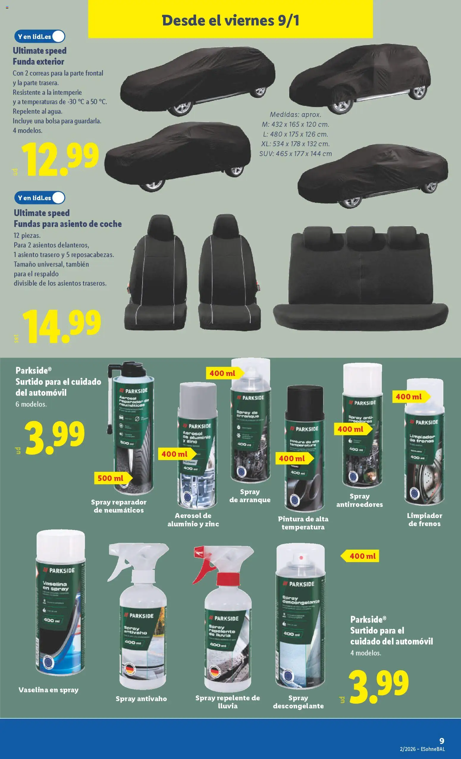 Lidl folleto de bazar │ válido desde el 05.01.2026 | Página: 15 | Productos: Funda, Bolsa