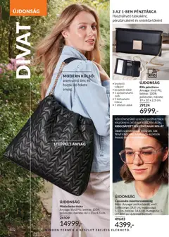 Katalógus AVON 2026 februári - amely érvényes a következő dátumtól: 01.02.2026 | Oldal: 144 | Termékek: Pénztárca, Táska, Ablak, Tükör