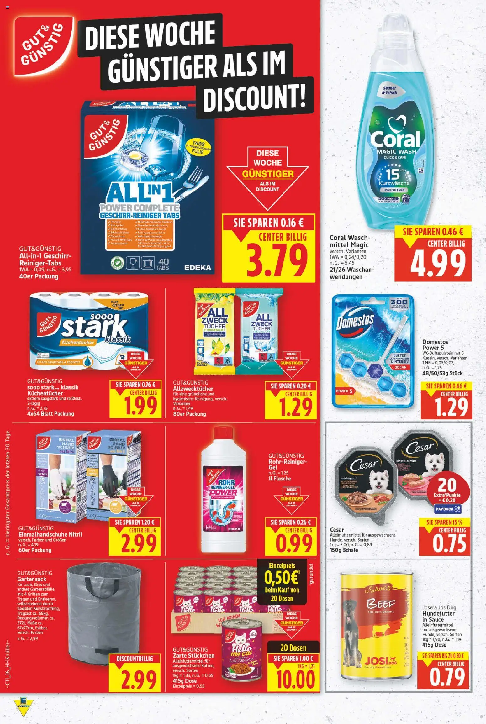 E center Prospekt 	 – gültig ab 09.03.2026 | Seite: 20 | Produkte: Coral