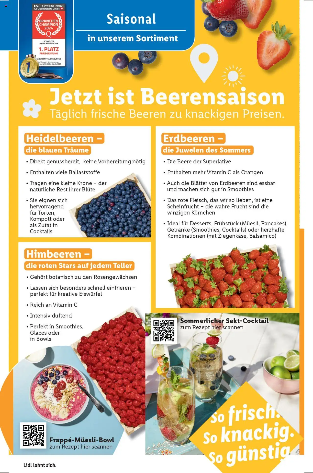 Lidl Aktionen ab 26.06.2025 | Seite: 10 | Produkte: Balsamico, Orangen, Erdbeeren