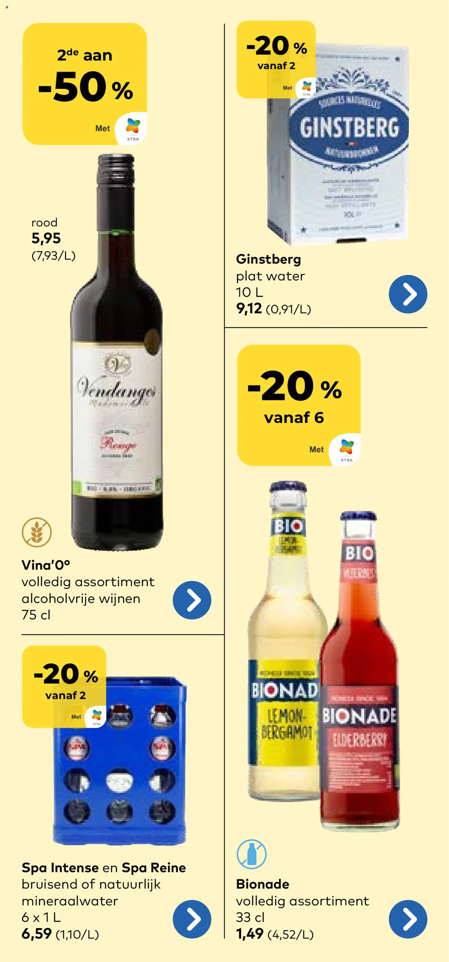 {H1} | Pagina: 12 | Producten: Mineraalwater