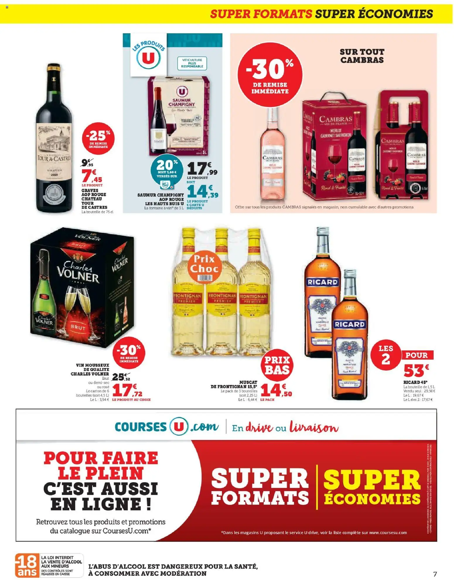 {H1} | Page: 7 | Produits: Vin mousseux, Ricard, Mousseux, Vin
